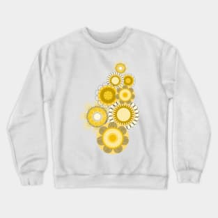 Sunny yellow flowers Crewneck Sweatshirt